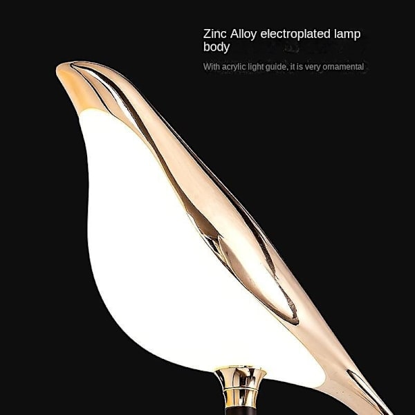 Zinklegering Modern Creative Led Bordsljus Designer Sovrum