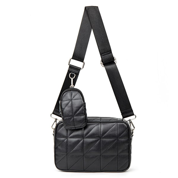 Dammode One Shoulder Messenger Bag, mångsidig Black