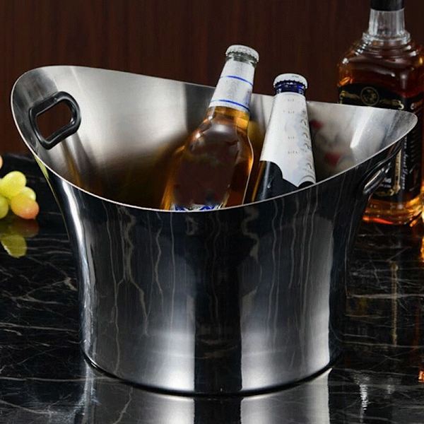 Single Layer Ingot Champagne Hink Rödvin Ice Bucket Bar