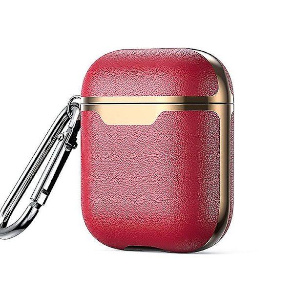 Case för AirPods-Etui - Röd / Guld