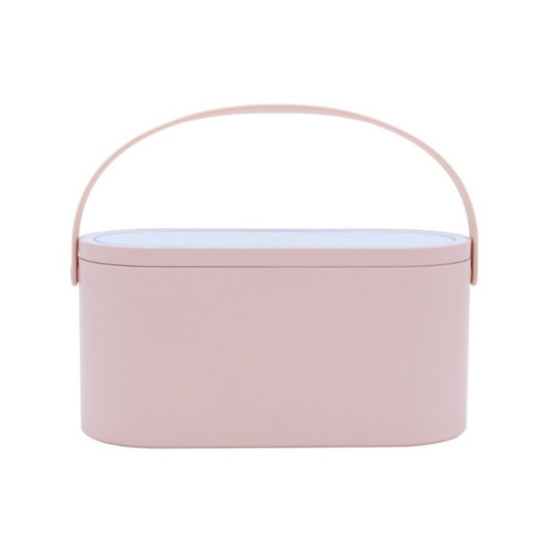 Organizer med LED-lampor Sminkspegel 2 i 1