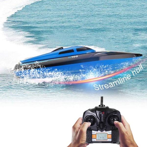 Fjärrkontroll RC Boat High Speed Racing leksaker för utomhusbruk