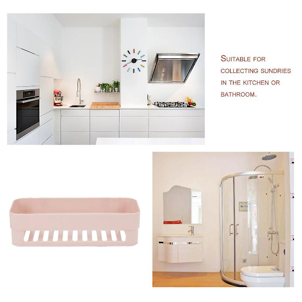 Seamless Paste Hylla Nordic Bathroom Hängande Förvaringar