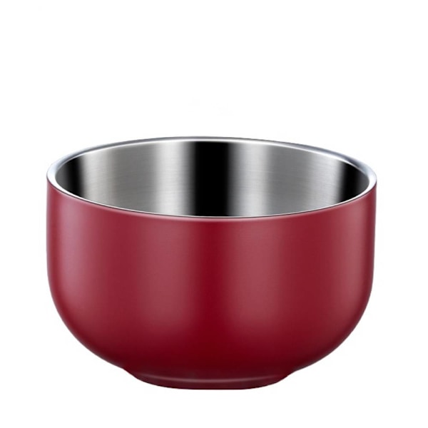 316 rostfritt stål antibakteriell skål, kök hushåll Red 8*13cm