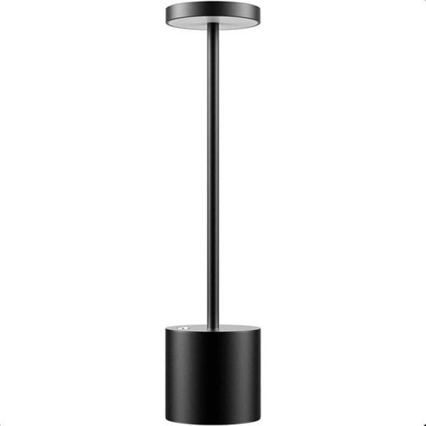 6W LED trehastighetsdimmer svart färg Touch Smart Desk