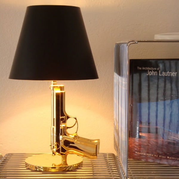 Bordslampa, Beretta - Guld