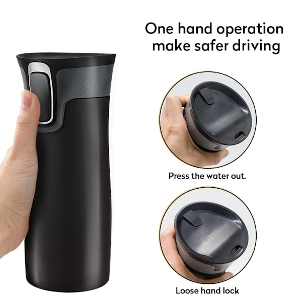 450ML termosflaska Termos resemuggar Termos Café Cup