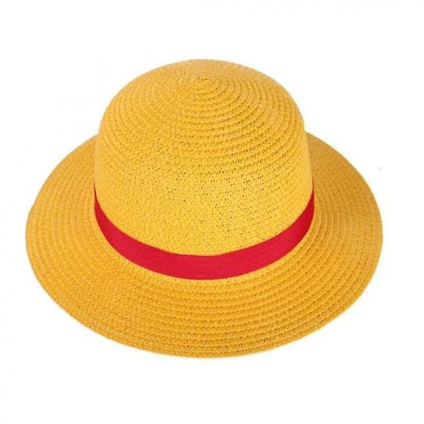 Vorallme Luffy Straw Hat One Piece Cosplay Cap Anime Sun 31cm