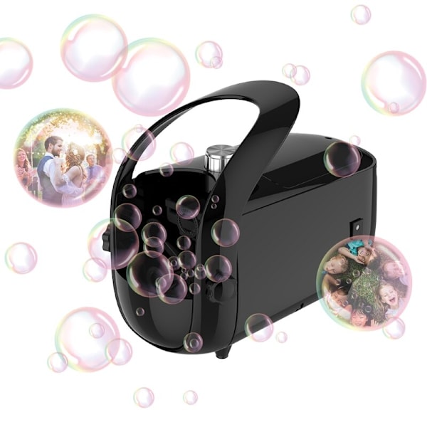 Bärbar elektrisk automatisk bubbelmaskin Barn baby