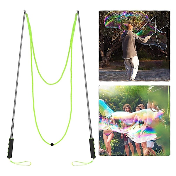 Bubble Wand Show Performance Tool Rekvisita Säckar Bubble Rope