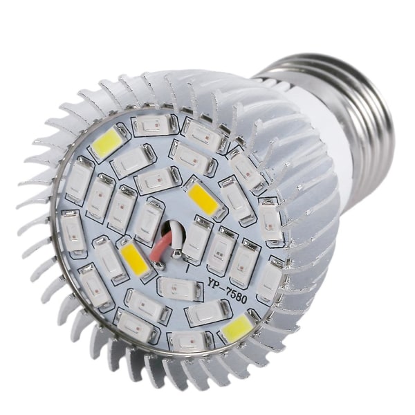 Full Spectrum E27 Led Grow Light Växande Lampa Glödlampa För