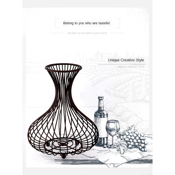 Vinkork Behållare Ornament Förvaring Jar Box Organizer Hem