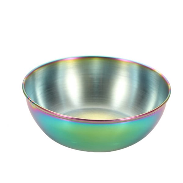 Creative Rostfritt stål Snack Dipping sås skål, krydda Colorful