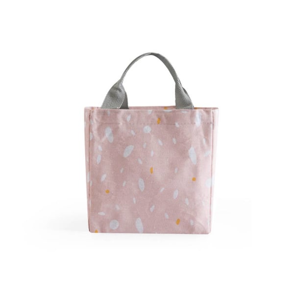 Warm Sunset Snow Lunch Box Bag, Bundle Munisoleringsväska, Pink
