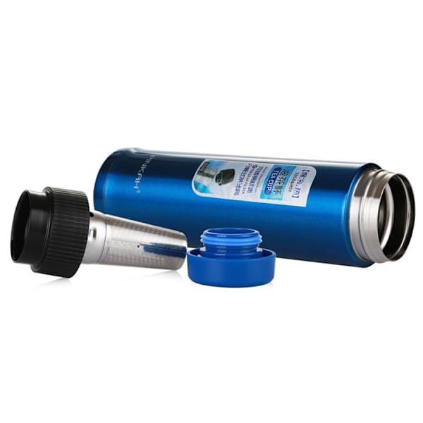 Termos 500ml med te kaffefilter 2 lager 304 rostfritt
