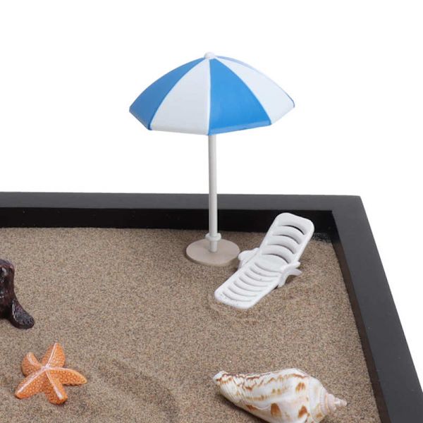 Nordisk Meditation Zen Trädgård Sandbord Miniatyrlandskap