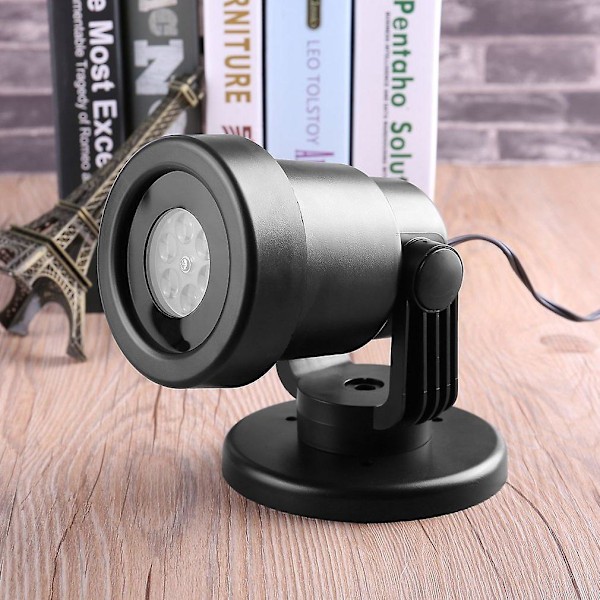 Vattentät utomhus/inomhus 4w 4 led färgglad led projektor