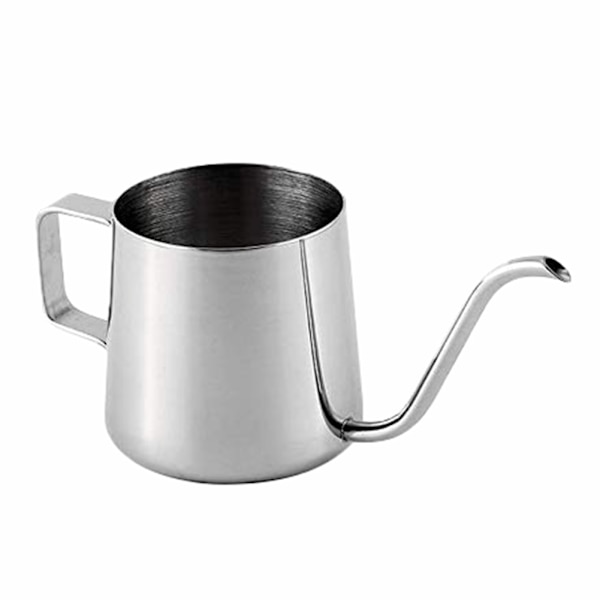 250 ml kaffekanna i rostfritt stål tekanna dropp lång svanhals
