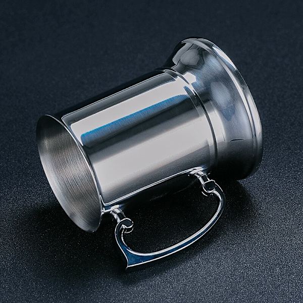 500 ml Tankard Stein dubbelvägg ölmugg i rostfritt stål