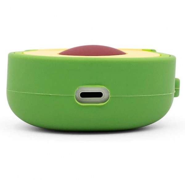 Söt Case 1&2 fodral avokado rolig 3d tecknad cool frukt