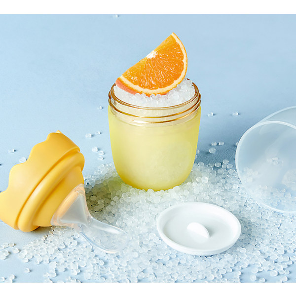 Baby Rice Paste Sked Natflaska Silikon Squeeze Typ