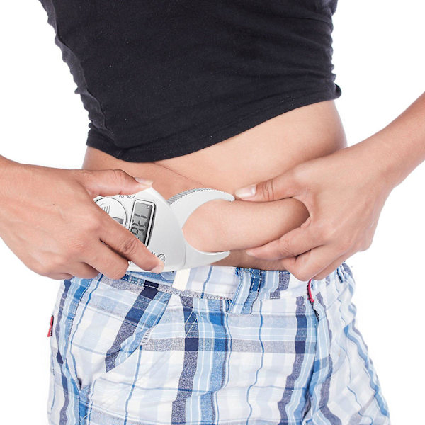 Digital Body Fat Caliper Skinfold Tjocklek Mätning Hud