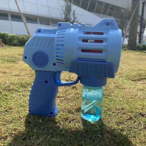 Bubble Machine Ljus Musik Automatisk Bubble Maker Beach Lawn