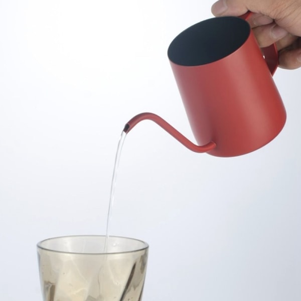 250 ml rostfritt stål lång pipett droppvattenkokare smal