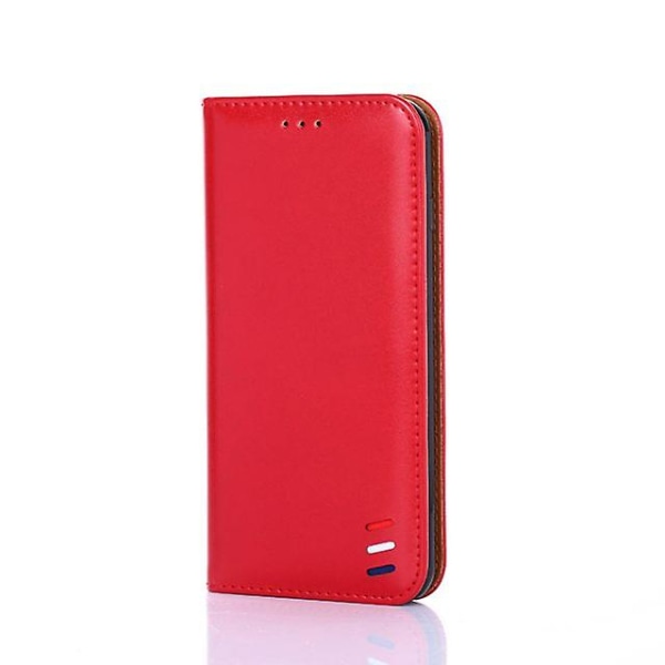 Apple iPhone 7 Plus / 8Plus Magnetic Flip Case Cover - Röd