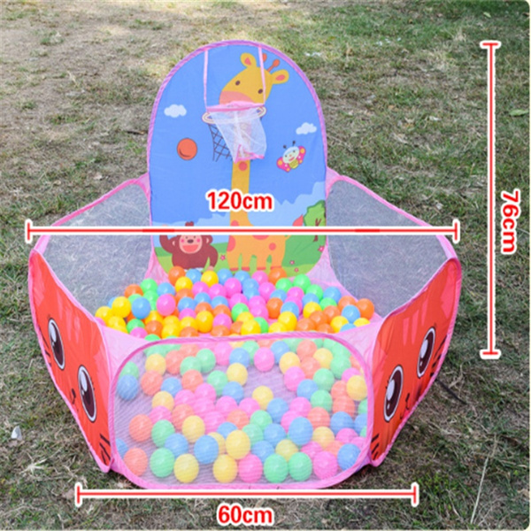 Barn Ocean Ball Pit Pool Game Play Tält (boll inte