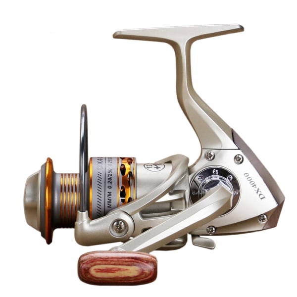 Double Line Cup Fishing Coil Trähandslag 12+1BB
