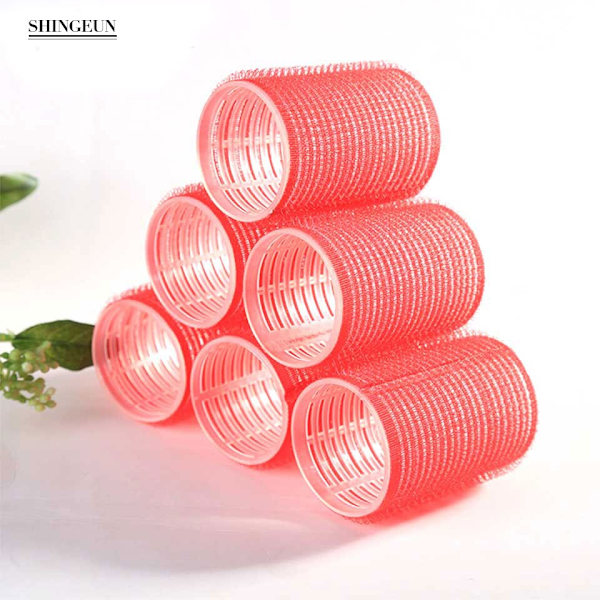 Hårrullar 12 st Curlers Self Grip Holding Rollers