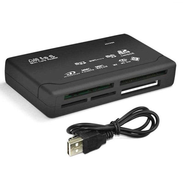 Allt-i-ett 1 minneskortläsare USB Extern SD SDHC Mini