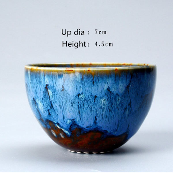 Keramisk ugns tekopp Ändra porslinsmugg TeaCup Hem Kungfu