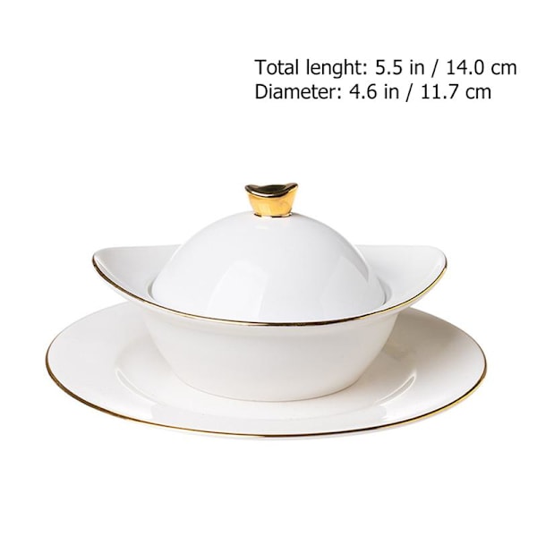 1 set hållbar keramik Bärbar behållare för kök