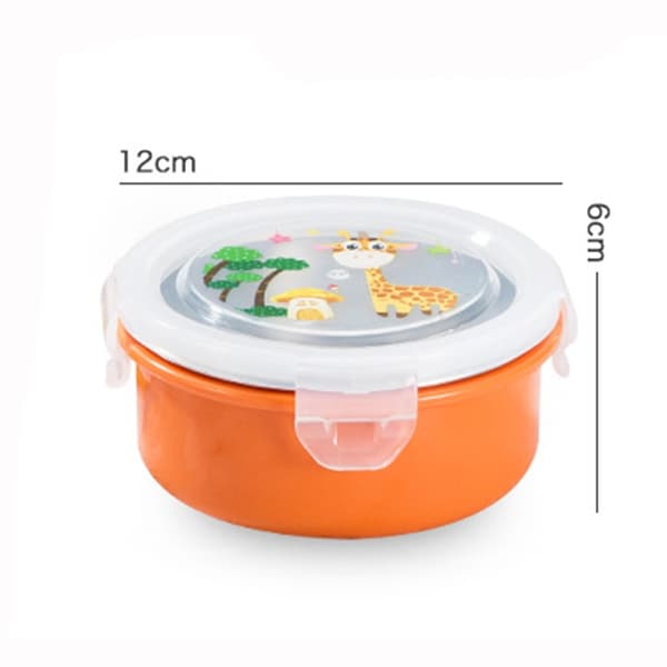 Tecknad Läcksäker Lunchbox För Barn Rostfritt stål Bento | Fyndiq