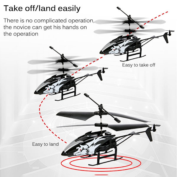 2 Styles Trådlös Fjärrkontroll Alloy Flygplan Helikopter