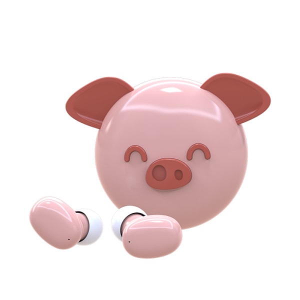 Pig Wireless Bluetooth 5.0 Sports Mini Cute Ears Touch