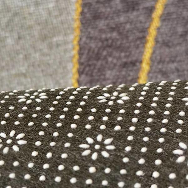 Lätt lyx absorberande golvmattor, dörrmattor för vardagsrum, Grey
