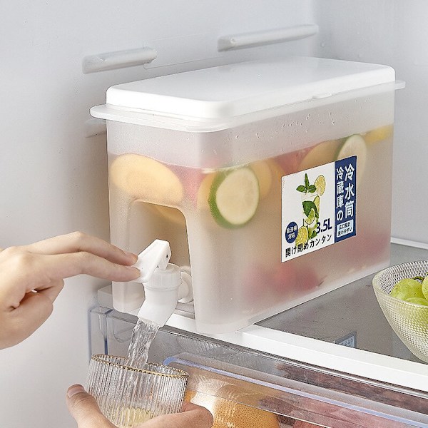 3.5LHushållskalldryck med kran Ishink, stor