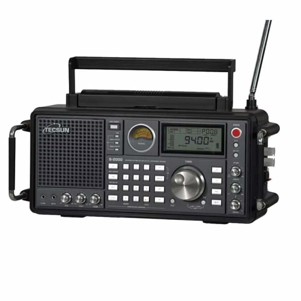 TECSUN S 2000 HAM Bärbar Radio SSB Dual Conversion PLL