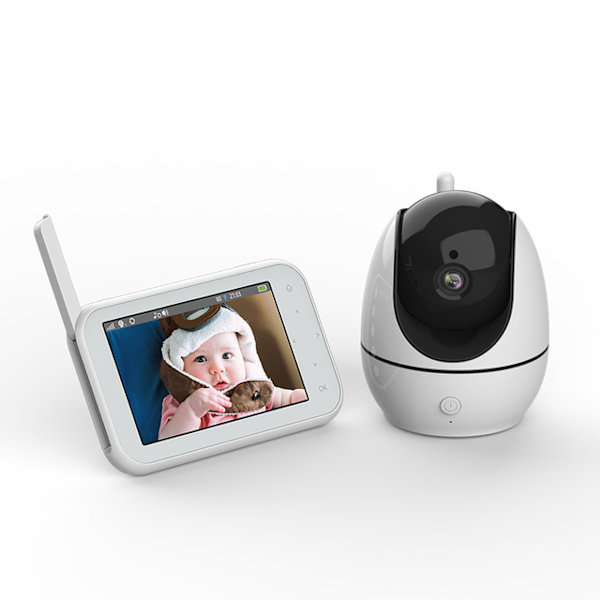 Sailvde Baby Monitor Med Kamera Elektronisk Record Nanny
