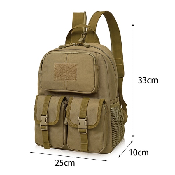 Kamouflage Reseryggsäck 12L Vandringsväska Survival Outdoor
