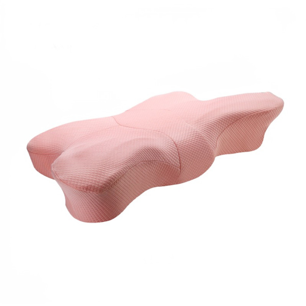 Butterfly Memory Foam Kudde, Multi-directional Pink