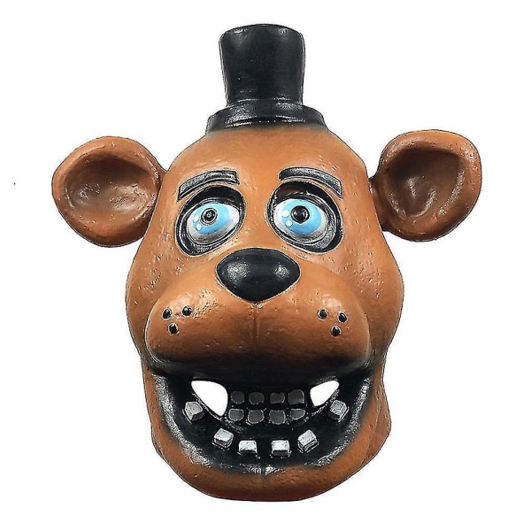 Fem nätter på Freddy Headgear Mask Maskerad Halloween