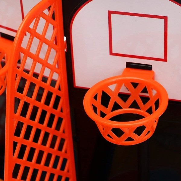 Bordsspelbord för basket, 6 bollar 22,2 X 28 X 21 cm