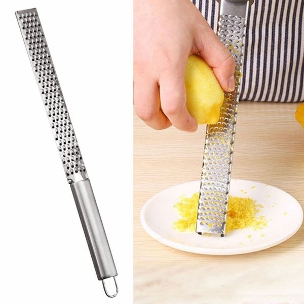 Rostfritt stål citronskalare Frukt Grönsakshackarost