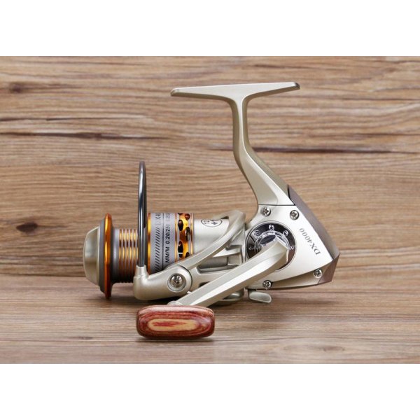 Double Line Cup Fishing Coil Trähandslag 12+1BB