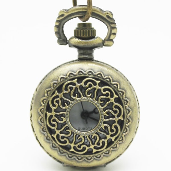 Court Style Retro FLIP Pocket Watch Halsbandshänge