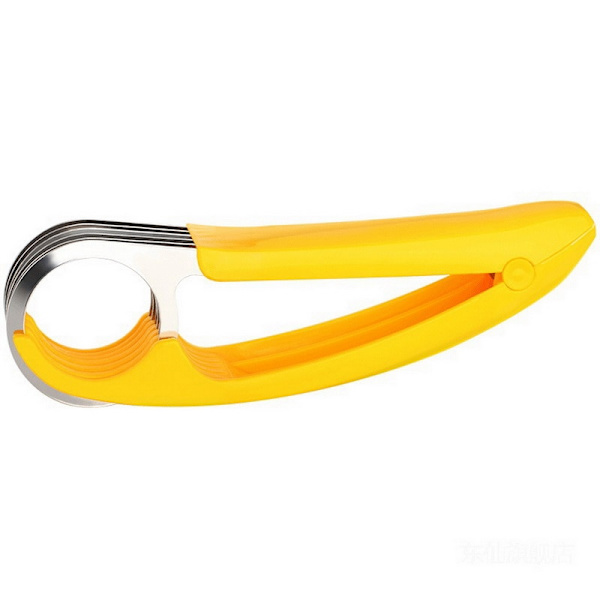 Plast Banan Slicer Cutter Frukt Grönsaksverktyg Sallad